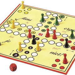 Mens Erger Je Niet klassiek bordspel met dobbelstenen en pionnen voor kinderen en families bij Speldorado