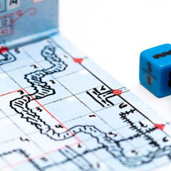 Railroad Ink roll & write dobbelspellen met wegen en spoorlijnen bij Speldorado