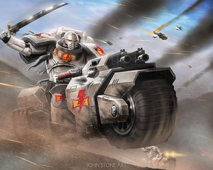 Warhammer White Scars miniaturen – Jaghatai Khan, Bike Squads en lightning-strike eenheden bij Speldorado