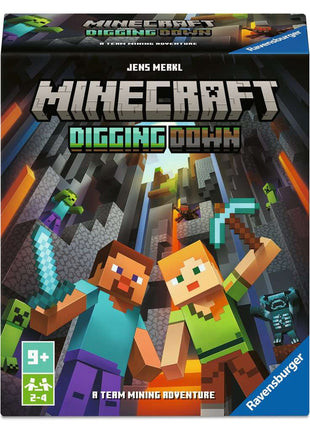 Minecraft Digging Down