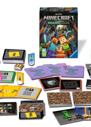 Minecraft Digging Down