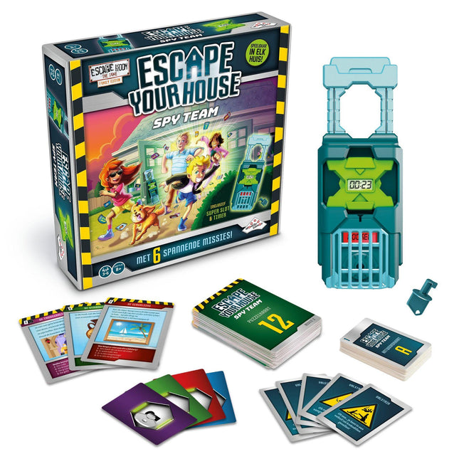 Dit is een foto van het spel Escape Your House te koop bij Speldorado Spellenwinkel Delft