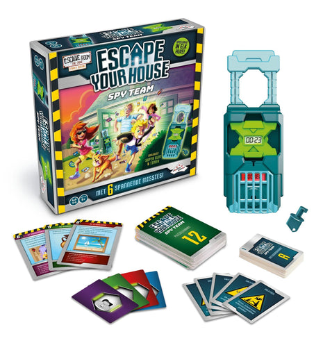 Dit is een foto van het spel Escape Your House te koop bij Speldorado Spellenwinkel Delft