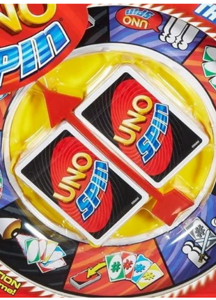 UNO Spin – gezellig kaartspel – 2 tot 4 spelers