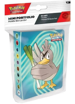 Pokémon TCG Mini Portfolio + Booster– set Pokemon - Portofolio