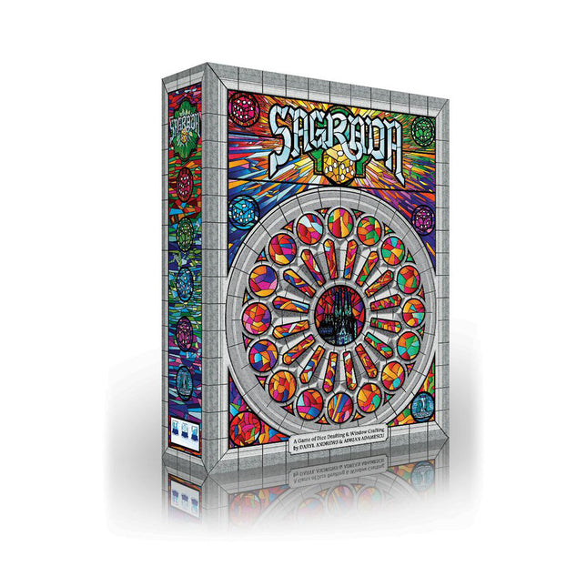 Dit is een foto van het spel Sagrada - EN te koop bij Speldorado Spellenwinkel Delft