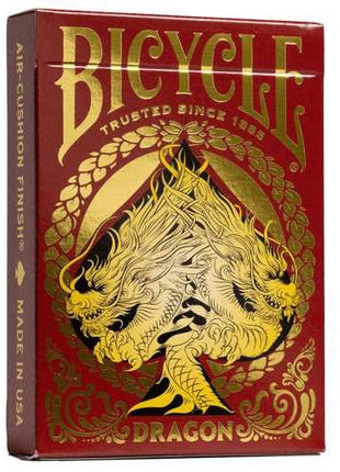 Speelkaarten  Dragon Red Deck - Bicycle - Karton - uitvoering