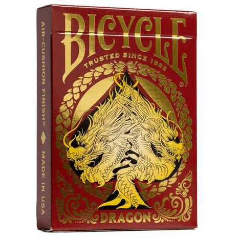 Speelkaarten  Dragon Red Deck - Bicycle - Karton - uitvoering