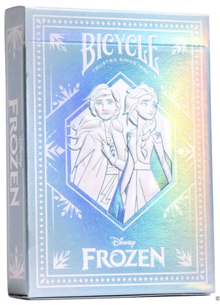 Speelkaarten  Disney Frozen Blauw - Bicycle - Karton - uitvoering