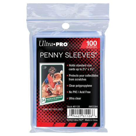 Standard Sleeves - Regular Soft Card (100 Sleeves) - Ultra Pro