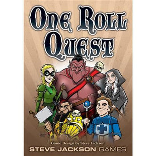One Roll Quest 2nd Edition - EN – gezellig dobbelspel – 2 tot 5 spelers