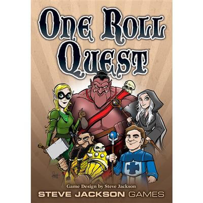 Dit is een foto van het spel One Roll Quest 2nd Edition - EN te koop bij Speldorado Spellenwinkel Delft