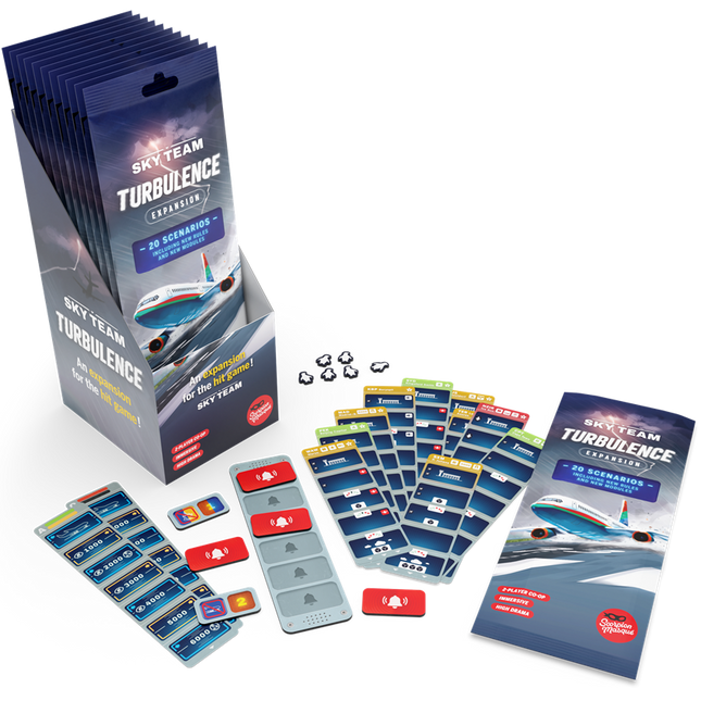 Dit is een foto van het spel Sky team Turbulence - EN te koop bij Speldorado Spellenwinkel Delft