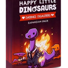 Dit is een foto van het spel Happy Little Dinosaur Dating Disasters  EN te koop bij Speldorado Spellenwinkel Delft