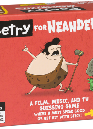 Poetry for Neanderthals Pop Culture Edition - EN – party kaartspel – 2 spelers