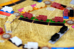 Dit is een foto van het spel Ticket to ride amsterdam te koop bij Speldorado Spellenwinkel Delft