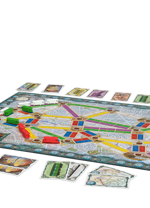 Dit is een foto van het spel Ticket to ride parijs EN te koop bij Speldorado Spellenwinkel Delft
