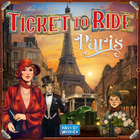 Ticket to ride parijs EN – gezellig bordspel – 2 tot 4 spelers