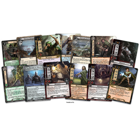 Dit is een foto van het spel The two Towers - Saga Expansion -The Lord Of The Rings LCG te koop bij Speldorado Spellenwinkel Delft