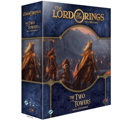 The two Towers - Saga Expansion -The Lord Of The Rings LCG"- "Lord of the Rings  LCG" - Living Card Game uitbreiding