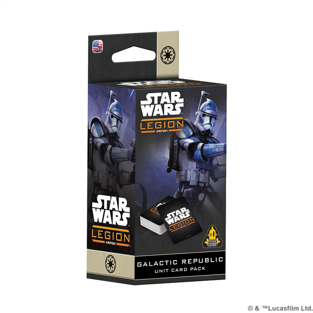 Star Wars Legion Galactic Republic Card Pack