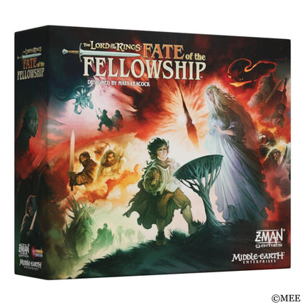 Dit is een foto van het spel LOTR Fate of the Fellowship - Pandemic System Game te koop bij Speldorado Spellenwinkel Delft