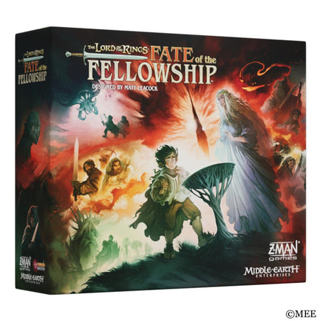 LOTR Fate of the Fellowship - Pandemic System Game – gezellig bordspel – 1 tot 5 spelers