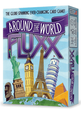 Around the World Fluxx EN – party kaartspel – 2 tot 6 spelers