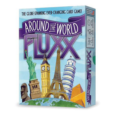 Around the World Fluxx EN – party kaartspel – 2 tot 6 spelers