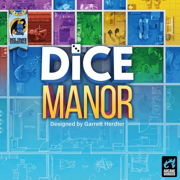 Dit is een foto van het spel Dice Manor EN te koop bij Speldorado Spellenwinkel Delft