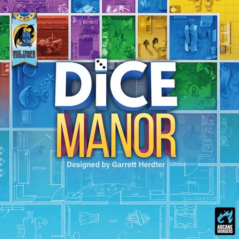 Dice Manor EN – gezellig dobbelspel – 2 tot 4 spelers