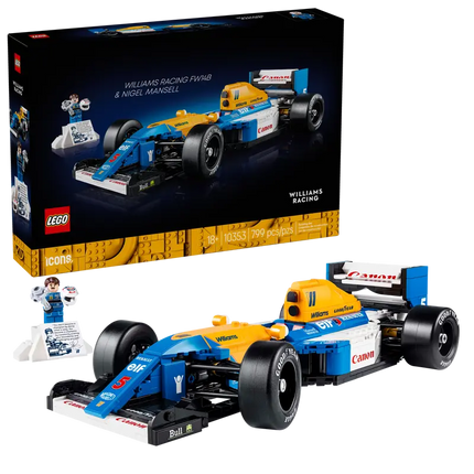 Williams Racing FW14B en Nigel Mansell - 10353 - Icons