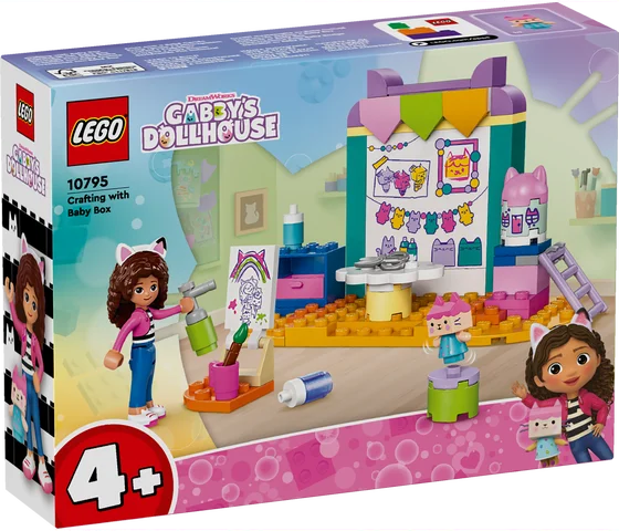 Gabby's Dollhouse Knutselen met baby Po 10795 Lego