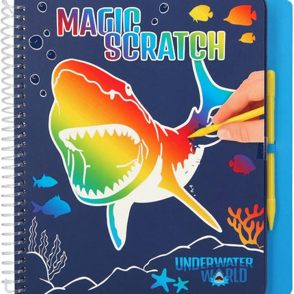 Dino World Magic Scratch Book Underwater, 11079 van Depeche te koop bij Speldorado !