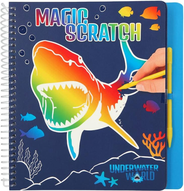 Dino World Magic Scratch Book Underwater, 11079 van Depeche te koop bij Speldorado !