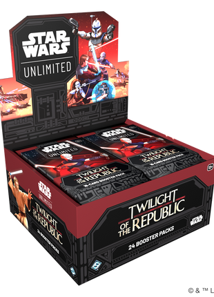 Star Wars Unlimited Twilight of the Republic boosterbox– set Twilight of the Republic - Booster