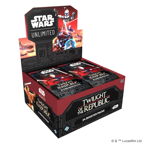 Star Wars Unlimited Twilight of the Republic boosterbox– set Twilight of the Republic - Booster