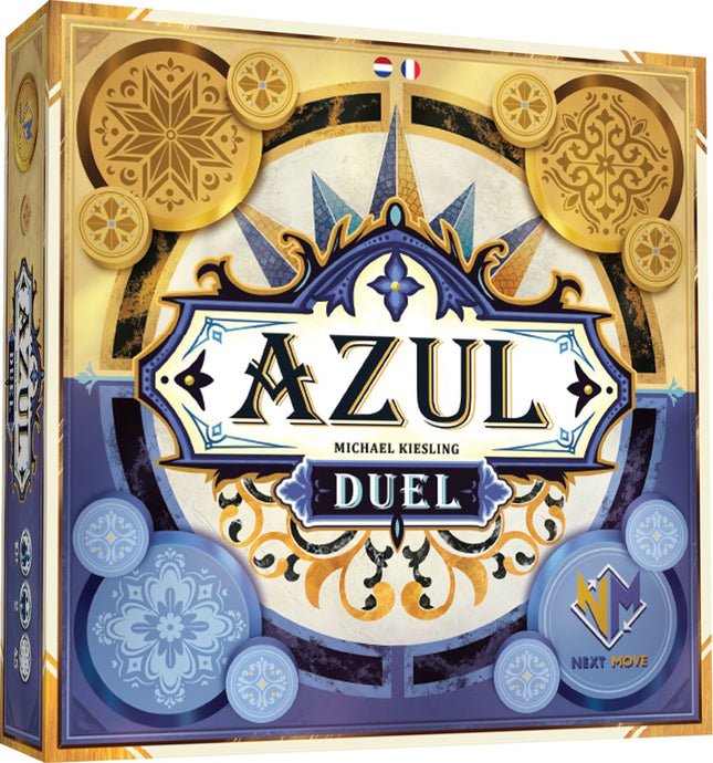 Dit is een foto van het spel Azul Duel te koop bij Speldorado Spellenwinkel Delft