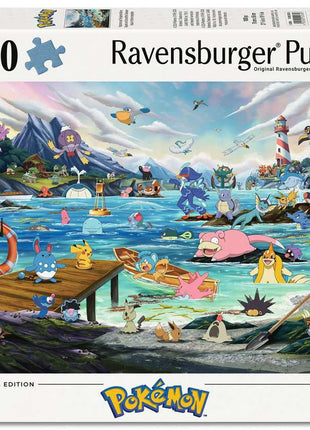 Pokemon: Vaporeon and Temperate Marine
