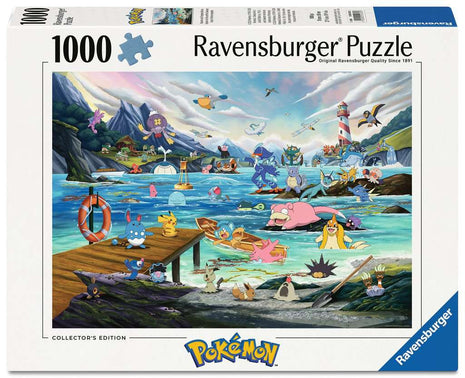 Pokemon: Vaporeon and Temperate Marine