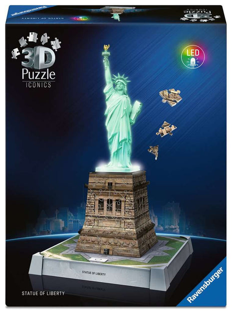 Iconics: Statue of Liberty - with light