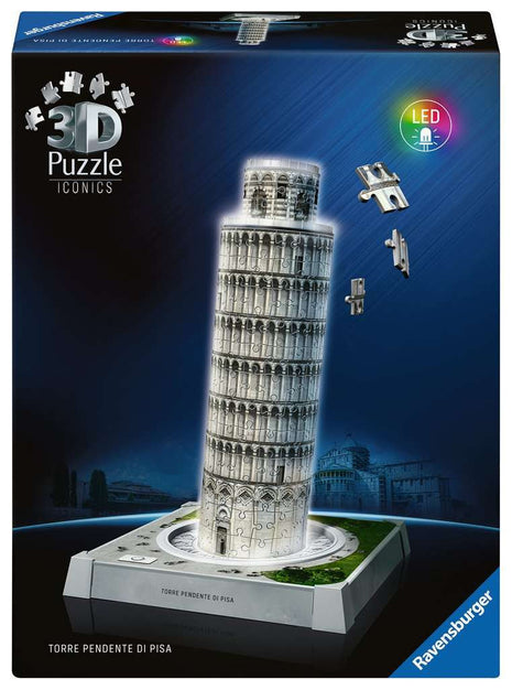 Iconics: Leaning Tower of Pisa - with light