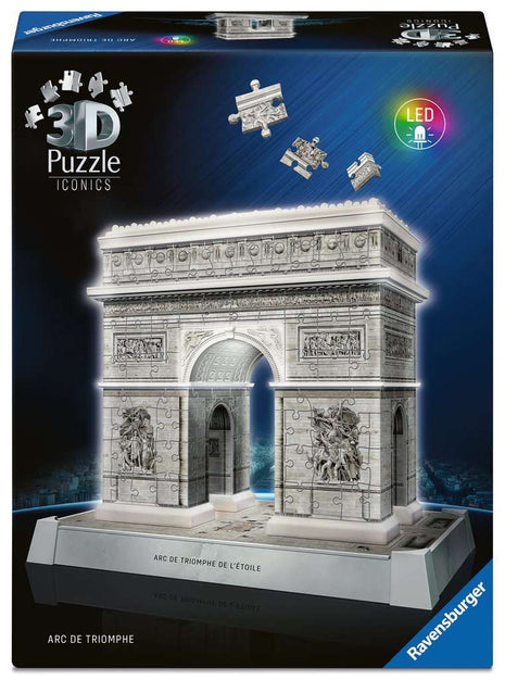 Iconics: Arc de Triomphe Paris - with light