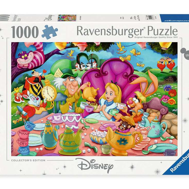 Dit is een foto van het spel Walt Disney Alice in Wonderland - 1000 stukjes te koop bij Speldorado Spellenwinkel Delft