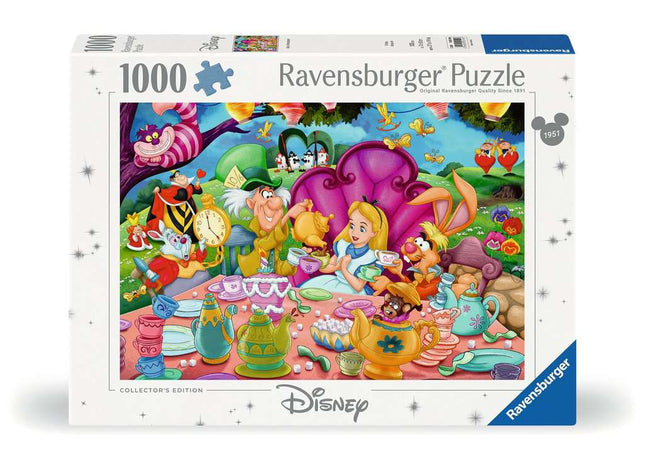 Dit is een foto van het spel Walt Disney Alice in Wonderland - 1000 stukjes te koop bij Speldorado Spellenwinkel Delft