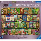 Dit is een foto van het spel Vintage tuinboeken - 1000 stukjes te koop bij Speldorado Spellenwinkel Delft