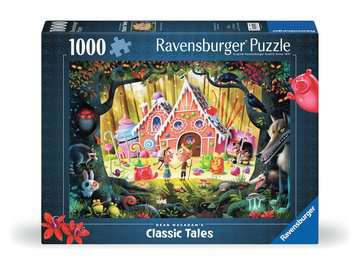 Dit is een foto van het spel Hans en Grietje - 1000 stukjes te koop bij Speldorado Spellenwinkel Delft