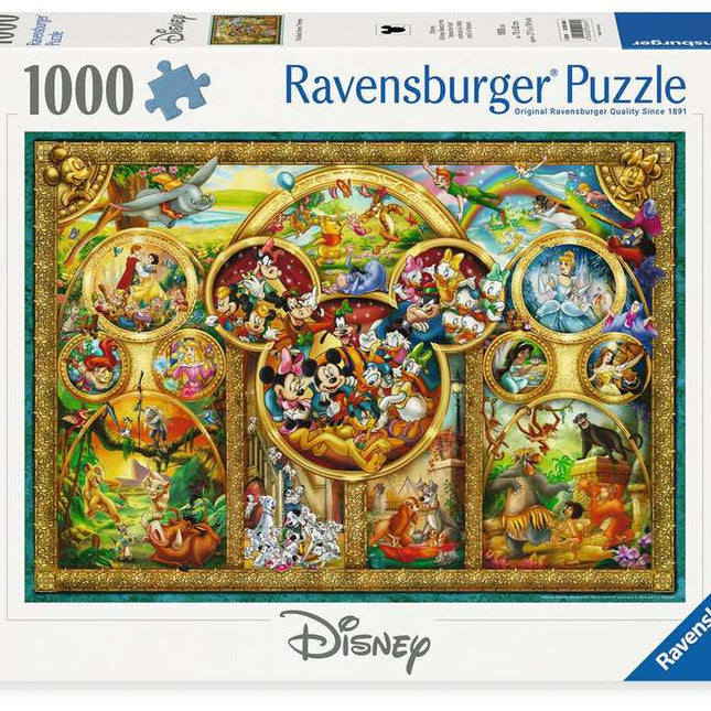 Dit is een foto van het spel Walt Disney mooiste Disney thema's - 1000 stukjes te koop bij Speldorado Spellenwinkel Delft