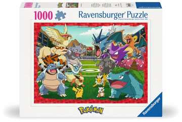 Dit is een foto van het spel Confrontatie tussen Pokémon - 1000 stukjes te koop bij Speldorado Spellenwinkel Delft