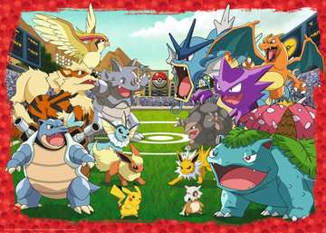Dit is een foto van het spel Confrontatie tussen Pokémon - 1000 stukjes te koop bij Speldorado Spellenwinkel Delft